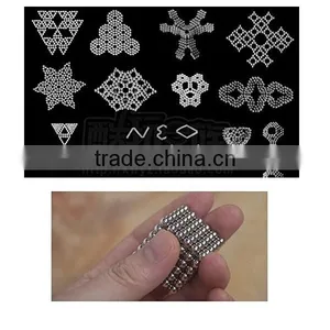Magnetic Decompression Ball Educational Toys for Children Size 3mm Pack of 216 Pieces thumbnail-6