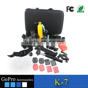 2016 Hot Selling Cheap Kits Set Mounts Used for Gopros Heros Action Camera Accessories Sports DV Cases thumbnail-2