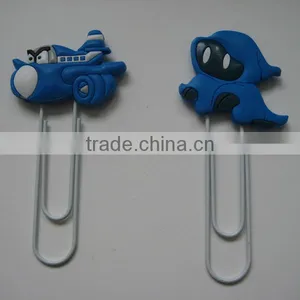 Customized PVC 3d Cartoon Paper Clip thumbnail-4