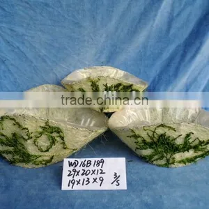 Decorative Moss and Sisal Flower Pot for Home and Garden thumbnail-1