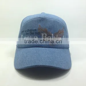 Flat Embroidery Sport Cap 5 Panel Baseball Cap For Boy And Girl thumbnail-1