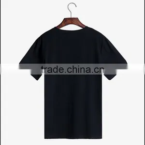 Manufacturer Custom Cotton Blank Mens Round Neck T-shirt thumbnail-3