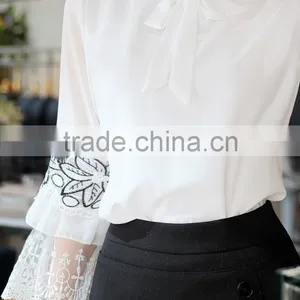 2017 Fashion 3/4 Sleeve Women Shirt thumbnail-3