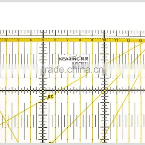 Kearing Pro 3mm Thickness Durable Acrylic Patchwork Ruler With Long Diagonal 30 * 15 cm Scale for Handicraft Design # KPR3015 thumbnail-2