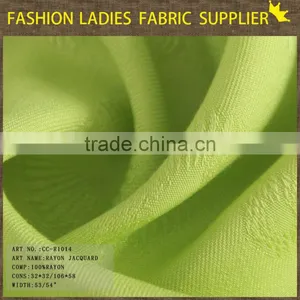 Hot Sales 100% Pure Rayon Challie Dobby Fabric for Suit and Pants Solid Rayon Fabric Viscose Jacquard Lining Fabric thumbnail-1