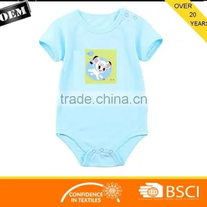 Newborn Baby Infant Cotton Romper With Printing thumbnail-1