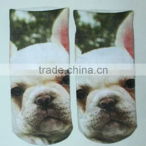 Sublimation Socks Happy Socks Dog Printing Design Animal Design Printing thumbnail-1