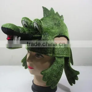 Plush Crocodile Hat,Cartoon Animal Hat,party Hat thumbnail-1