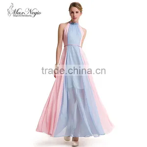 Maxnegio Sexy Patchwork Long Midi Dress for Evening Dress thumbnail-1