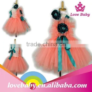 Ballet Princess Flower Baby Girl Fluffy Dress For Children Wear Kids Dresses LBE4092226 thumbnail-5