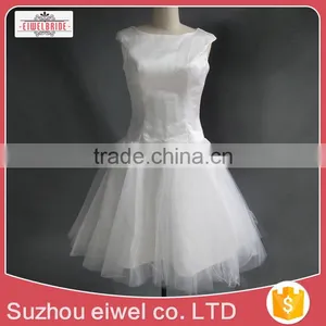 2017 China Custom Made Short Wedding Dress thumbnail-1