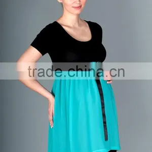 Maternity Wear Maternity Short Dress Dreamlike Chiffon Pregnancy Clothes Wholesale Maternity thumbnail-2