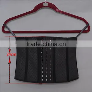 Walson Breath Women's 9 Steel Boning Short Torso Latex Waist Trainer Underbust Corset thumbnail-1