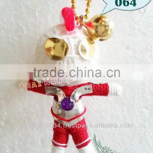 Handmade Keychains Keyrings Voodoo Doll String Accessories Bag Gifts thumbnail-1