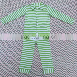 Wholesale Christmas Pajamas for Children Striped Pajama QL-258 thumbnail-1