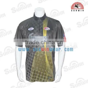Wholesale Custom Design Sublimation Printing Sports Australian Cricket Team Jersey thumbnail-3