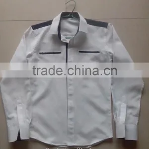 Latest Design Men's Long Sleeve Dress Shirt thumbnail-3