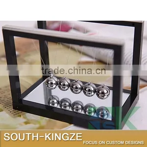 New Design Deskstop Teaching Instrument Novelty Office Decoration Newton Pendulum Ball thumbnail-6