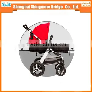 China Baby Stroller Manufacturer Best Price Wholesale Luxury Aluminum Alloy Frame Baby Stroller 3 in 1 thumbnail-4