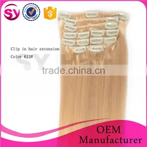 Clip In Human Hair Extensions, 16 18 20 Inch Hair Extensions Clip In thumbnail-6