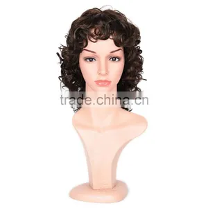 Large Stocks! Brown Short Male Wig, Short Dark Brown Cosplay Hair Wig, Fashion Spiky Hair Wigs thumbnail-1