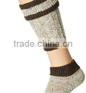 Bavarian Calf Socks Brown-green thumbnail-6