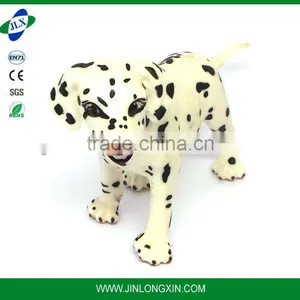 Plastic Toys Cartoon Toy Spotted Dog Toy Black and White Plastic Enough thumbnail-1