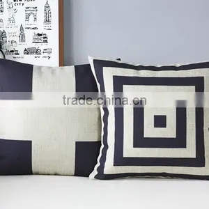 2014 New Design Cotton Linen Throw Pillow thumbnail-3