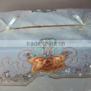 Decorative Embroidery Butterfly Tissue Box Cover thumbnail-1