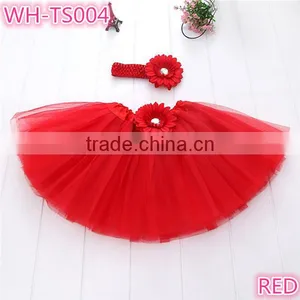 Girls Christmas Tutu Dress Red thumbnail-1