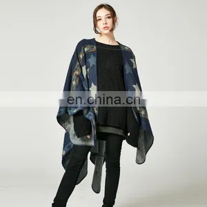 The New Europe Lady Color Cashmere Shawl thumbnail-2