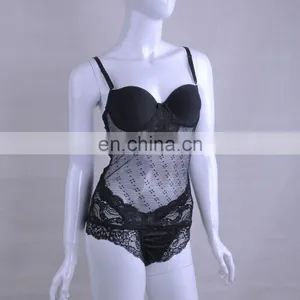 Hot Sale Black Lace Transparent Sexy Camisole thumbnail-3