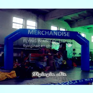 Blue Advertising Inflatable Archway With Blower for Event thumbnail-1