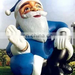 Sitting Inflatable Santa Claus With Cheap Price thumbnail-1
