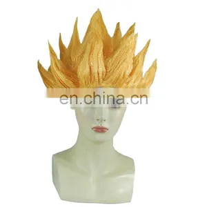 Halloween Carnival Party Japanese Character Goku Wig for Adults thumbnail-3