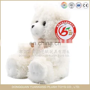 Direct Manufacturer With ICTI Certificate Plush White Soft Teddy Bear Toy thumbnail-2