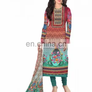 High Quality Pakistani Salwar Kameez / Latest Pakistani Salwar Suits Dress Material 2017 (salwar Kameez Suits) thumbnail-1