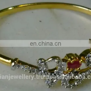 CZ Bracelet Jewelry Manufacturer, Cubic Zirconia Bracelets Jewellery Exporter thumbnail-4