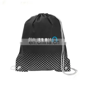PG009 Logo Imprinted Customized Promotional Gifts Drawstring Bag thumbnail-5