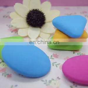 Colorful Triangle and Oval Erasers Set Geometric Color Erasers thumbnail-1