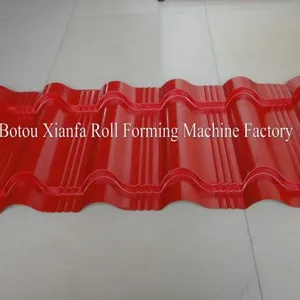 International Standard IBR Glazed Tile Roofing Roll Forming Machine thumbnail-5