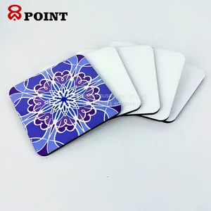 Sublimation Printing Wooden Coaster With Cork Back thumbnail-5