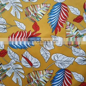 Customized 100% Polyester Twill Peach Skin Printed Fabric Wholesale thumbnail-3