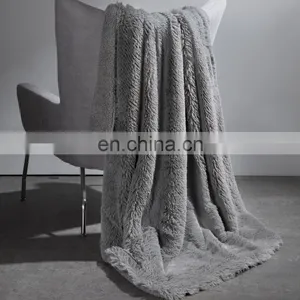 Throw Twin Double Sided 100% Polyester Travel PV Fleece Blanket thumbnail-3