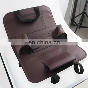 Customized pu Leather Car Seat Back Organizer With Lots of Pockets thumbnail-4