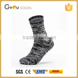 Asian Boy Color Mixing Knitted Cotton Men Tube Socks/ Knitted Machine thumbnail-1