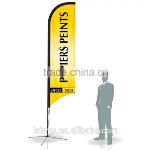 Beach Flag Pole, Teardrop Flag, Knife Flag thumbnail-1