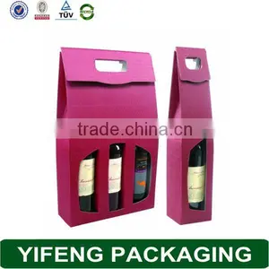 Creative Christmas Gift Wine Box With Window thumbnail-1