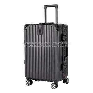 Suitcase Student 26 Inch Aluminum Frame Trolley Case 24 Inch Password Boarding Case thumbnail-1