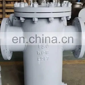 Basket Strainer Stainless Steel Carbon Steel Welded Body Flange Connection 6INCH 150LB thumbnail-2